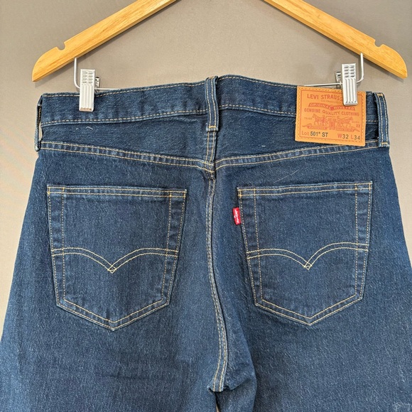 Levi's Premium 501 ST Skinny Taper Men’s Jeans Size 32x34 - Picture 1 of 10